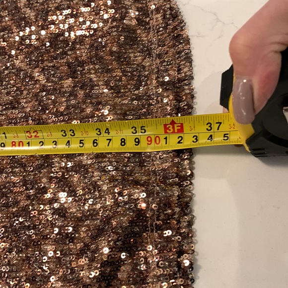 Gibson " hi sugarplum" sequin dress - Picture 5 of 8